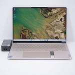 Laptop Lenovo Yoga Slim 9 14IPA7, Intel Core i7-1280P, 14", Rezolutie 2880 x 1800, 90Hz, Touchscreen, 16 GB DDR5, SSD de 1 TB, Intel Iris Xe Graphics