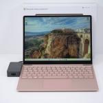 Laptop Microsoft Surface Laptop Go 3 (model 2013), Intel Core i5-1235U, 12.4'', Rezolutie 1536 x 1024, Touchscreen, 8 GB DDR5, SSD de 256 GB, Intel Iris Xe Graphics