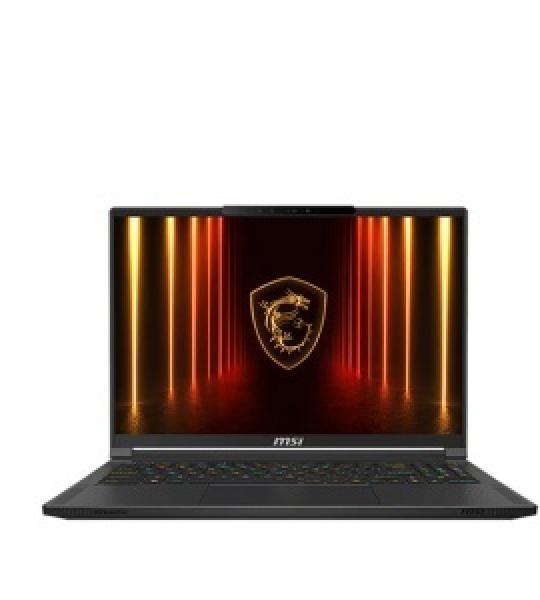 Laptop MSI Stealth A16 AI+ (A3XWHG-044-0015FL-044), AMD Ryzen AI 9 HX 370, 16", 240Hz, Rezolutie 2560x1600, 32 GB DDR5, SSD de 2 TB, Nvidia GeForce RTX 5070 Ti