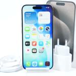 Telefon Apple iPhone 15 Pro 128GB, Natural Titanium